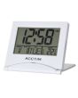 Acctim 15782 Mini Flip 2 LCD Alarm Clock White