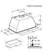 Aeg DGB3850M 70Cm Wide Canopy Hood - Stainless Steel - C Rated