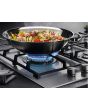 Aeg HGB75400SM 75Cm Slim Gas Hob, 5 Energy Efficient Burners Including 1 Triple Crown Burner And Cas