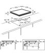 Aeg HK634060XB 60Cm Cermaic Hob 