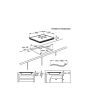 Aeg IAE64421FB 59Cm 4 Zone Hob2hood Maxisense Induction Hob – Black