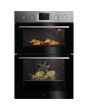 Aeg OU5CP40M Double Electric Oven - Stainless Steel