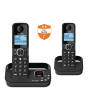 Alcatel AL3549 F860 Dect Phone With Answer Machine Twin