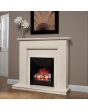 Be Modern 001538 44' Roesia White Surround With 125210 44' Lipped Hearth 