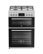 Beko EDG6231W 60Cm Double Oven Gas Cooker With Gas Hob - White