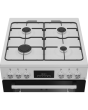Beko EDG6231W 60Cm Double Oven Gas Cooker With Gas Hob - White