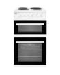 Beko EDP503W 50Cm Electric Double Oven With Grill Cooker - White