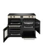 Belling 444411842 Farmhouse 110Ei 110Cm Wide Electric Range Cooker With Induction Hob - Cream - A/A