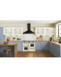 Belling 444411842 Farmhouse 110Ei 110Cm Wide Electric Range Cooker With Induction Hob - Cream - A/A