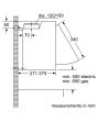 Bosch DEM66AC00B Integrated Cooker Hood, 60 Cm, Silver