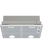 Bosch DHL555BLB Canopy Cooker Hood, 53 Cm, Silver Metallic