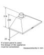 Bosch DWP94BC50B Wall-Mounted Cooker Hood 90 Cm Stainless Steel