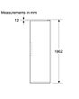 Bosch GSN36VWDGG Freestanding Upright Freezer Frost Free - White - D Rated