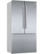Bosch KFF96PIEP American Fridge Freezer, Plumbed, Stainless Steel, E Rated