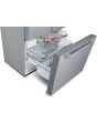 Bosch KFF96PIEP American Fridge Freezer, Plumbed, Stainless Steel, E Rated