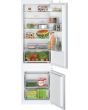 Bosch KIV87NSE0G Fully Integrated 70/30 Fridge Freezer Low Frost With Sliding Hinge - E Rated