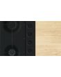 Bosch PBP6B6K60 60Cm 4 Burner Gas Hob - Black