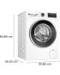 Bosch WNG25401GB Washer Dryer 10.5/6 Kg 1400 Rpm