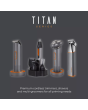 Carmen C81205ORG Titan 4 In 1 Multi-Groomer Set