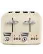 Delonghi CT04BG 4 Slice Argento Toaster Beige