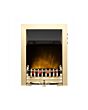 Dimplex BAL20BR 2Kw Led Optiflame Inset Fire Coal Effect Brass
