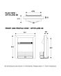 Dimplex DMF20CH3D Dumfries Optiflame 3D Inset Electric Fire 2.0 Kw Chrome