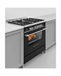 Fisher + Paykel OR90SCG4B1 81697 900Mm Dual Fuel Range Cooker Black