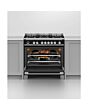 Fisher + Paykel OR90SCG6B1 81699 900Mm Dual Fuel Range Cooker Black