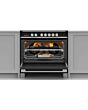 Fisher + Paykel OR90SCI6B1 90Cm 5 Zone Induction Pyrolytic Cooker - Black