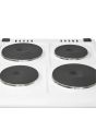 Haden HES051W 50Cm Single Oven Electric Cooker With Sealed Plate Hob - White