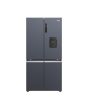 Haier HCR5919EHMB 90Cm Freestanding American Fridge Freezer - Brushed Black