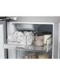 Haier HCR5919EHMB 90Cm Freestanding American Fridge Freezer - Brushed Black