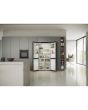Haier HCR5919EHMB 90Cm Freestanding American Fridge Freezer - Brushed Black