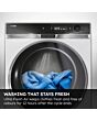 Haier HW100-B14387GUU 10Kg, 1400 Spin Washing Machine - Graphite