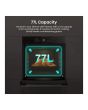 Hisense BI622ABPGUK Built In Electric Single Steam, Plug + Play Oven - Jet Black