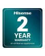 Hisense BI622ABPGUK Built In Electric Single Steam, Plug + Play Oven - Jet Black