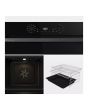 Hisense BI622ABPGUK Built In Electric Single Steam, Plug + Play Oven - Jet Black