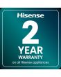 Hisense WF3S1043BW3 10.5Kg 1400 Spin Washing Machine - White