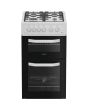 Hotpoint HTG5GCW 50cm Gas Twin Cooker - White