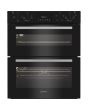 Indesit DUI10DB Built Under Electric Fan Double Oven - Black