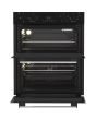 Indesit DUI10DB Built Under Electric Fan Double Oven - Black