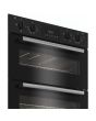 Indesit DUI10DB Built Under Electric Fan Double Oven - Black