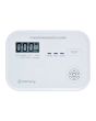 Mercury 350.139 LCD Display Carbon Monoxide Alarm White