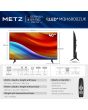 Metz 40MQH6800ZUK 40inch HD Smart Qled TV With Freely Power By TiVo - Black
