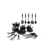 Morphy Richards 970050 6 Piece Pan Set With Utensils Suitable For All Hob Types Except Induction