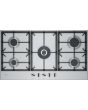 Neff T29CIR8N0 92Cm Wide 5 Burner Gas Hob - Stainless Steel