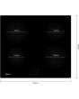NEFF T36CA50X1U 59.2Cm Plug & Play Induction Hob - Black