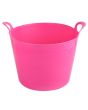 Qualtex JEGHP105PK 40L Flexi Tub Pink