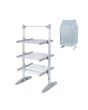 Rediffusion RED202 Ultra Compact 3 Tier Heated Airer With Cover