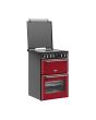 Stoves 444412002 Dx Mra Rich 60Ei Rty 60Cm Induction Electric Cooker With Double Oven, Red, A Rated
